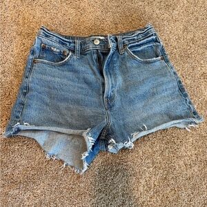 Abercrombie & Fitch Blue Jean Shorts